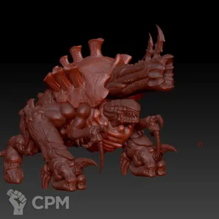 Описание картинки Exocrine от MrMetalHorror по цене 1 200руб | Свободный Рынок Миниатюр - СРМ