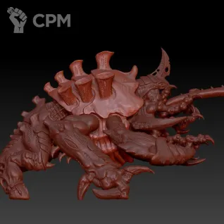 Описание картинки Exocrine от MrMetalHorror по цене 1 200руб | Свободный Рынок Миниатюр - СРМ