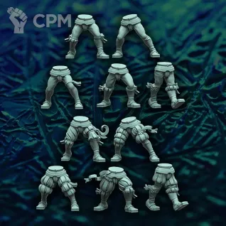 Описание картинки State Troops / Halberdiers / Spearmen - 10 Штук от MrMetalHorror по цене 1 500руб | Свободный Рынок Миниатюр - СРМ