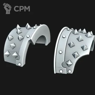Описание картинки Sons of Horus Shoulder Pads от Saudad по цене 300руб | Свободный Рынок Миниатюр - СРМ