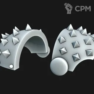 Описание картинки Sons of Horus Shoulder Pads от Saudad по цене 300руб | Свободный Рынок Миниатюр - СРМ