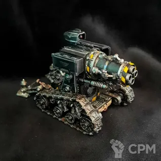 Описание картинки Space Marine Thunderfire Cannon (металл, оригинал) от Superguns по цене 3 900руб | Свободный Рынок Миниатюр - СРМ