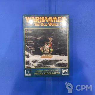 Описание картинки TOW: Dwarfen Mountain Holds Dwarf Runesmith от Akella по цене 3 000руб | Свободный Рынок Миниатюр - СРМ