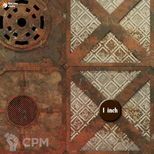 Описание картинки Игровое покрытие Pale in the Dark от Строго по-Имперски по цене 1 468руб | Свободный Рынок Миниатюр - СРМ
