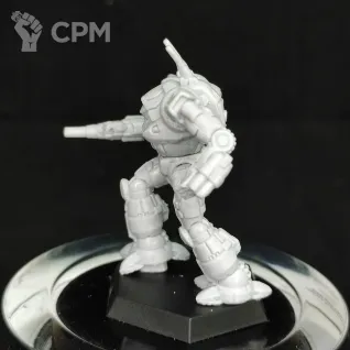 Описание картинки Wraith TR1 (55 тонн) от Dwarf Pirate Foundry по цене 450руб | Свободный Рынок Миниатюр - СРМ