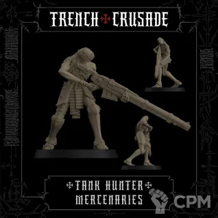 Описание картинки Communicant tank hunter (Crouching) от Age of Printmar по цене 99руб | Свободный Рынок Миниатюр - СРМ