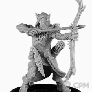 Описание картинки Tyack of Carn Dinas, Bow-Drune от MiniaturesFAN по цене 1 001руб | Свободный Рынок Миниатюр - СРМ