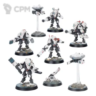 Описание картинки XV26 STEALTH BATTLESUITS от TPC по цене 2 460руб | Свободный Рынок Миниатюр - СРМ