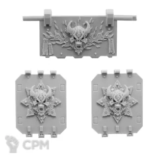Описание картинки WORD BEARERS LAND RAIDER DOORS от TPC по цене 370руб | Свободный Рынок Миниатюр - СРМ