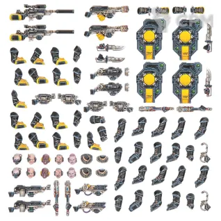 Описание картинки PALANITE ENFORCER WEAPONS от TPC по цене 780руб | Свободный Рынок Миниатюр - СРМ
