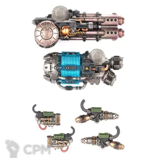 Описание картинки SATURNINE DREADNOUGHT WEAPONS – CHIRON CONFIGURATION от TPC по цене 1 280руб | Свободный Рынок Миниатюр - СРМ