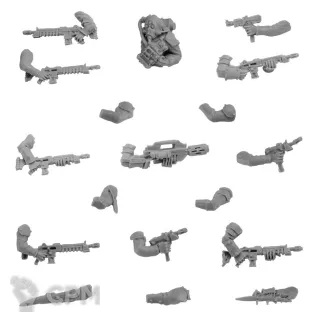 Описание картинки RENEGADE MILITIA WEAPON ARMS от TPC по цене 670руб | Свободный Рынок Миниатюр - СРМ