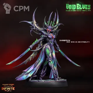 Описание картинки Xhaeryn She who is Inevitability от Manufactorum76 по цене 170руб | Свободный Рынок Миниатюр - СРМ