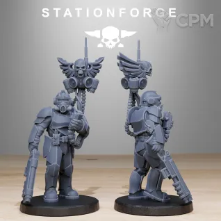 Описание картинки Death Korps of Krieg от Мастерская 3D Gia по цене 1 500руб | Свободный Рынок Миниатюр - СРМ