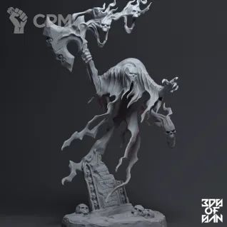 Описание картинки Nighthaunt Lord Executioneer от Barduck Miniatures по цене 317руб | Свободный Рынок Миниатюр - СРМ