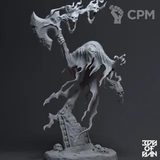 Описание картинки Nighthaunt Lord Executioneer от Barduck Miniatures по цене 317руб | Свободный Рынок Миниатюр - СРМ