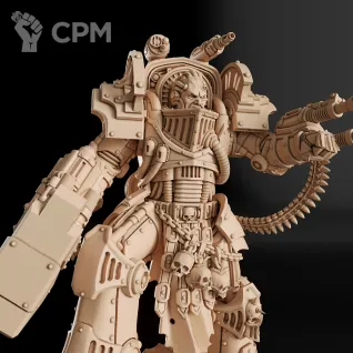 Описание картинки Perturabo Primarch Фигурка (Warhammer) от GAS3TXD  по цене 3 600руб | Свободный Рынок Миниатюр - СРМ