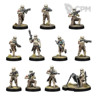 Описание картинки Star Wars: Legion - Imperial Shoretroopers от StarkLogistics по цене 5 880руб | Свободный Рынок Миниатюр - СРМ