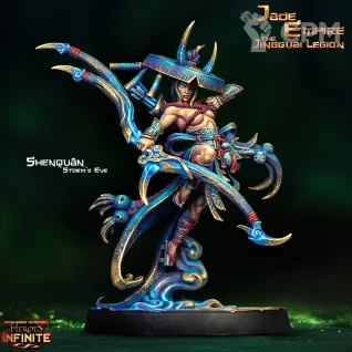 Описание картинки Shenquan Storm's Eye от Manufactorum76 по цене 175руб | Свободный Рынок Миниатюр - СРМ