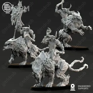 Описание картинки Bloodcrushers от Zakat-3D по цене 350руб | Свободный Рынок Миниатюр - СРМ