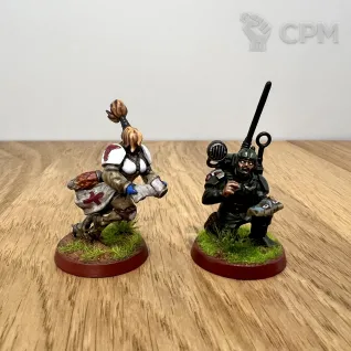 Описание картинки Cadian command squad от Paul_Konovan по цене 3 500руб | Свободный Рынок Миниатюр - СРМ