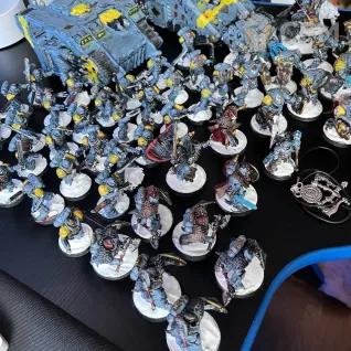 Описание картинки Армия Космических Волков (Space Wolves) 2000 очков от Etogetto по цене 19 999руб | Свободный Рынок Миниатюр - СРМ