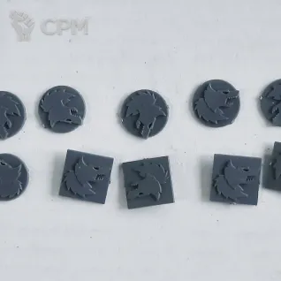 Описание картинки Drop pod Space Wolves icons оригинал от Superguns по цене 250руб | Свободный Рынок Миниатюр - СРМ