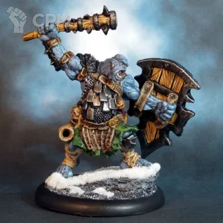 Описание картинки Kagunk, Ogre Boss от OldHammer Мастерская по цене 500руб | Свободный Рынок Миниатюр - СРМ