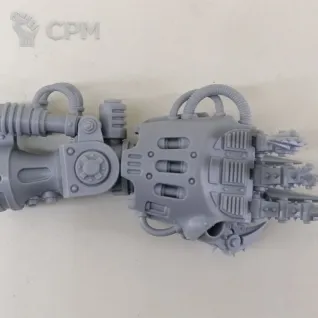 Описание картинки Chaos Thunderstrike gauntlet от Doom Brigade по цене 450руб | Свободный Рынок Миниатюр - СРМ