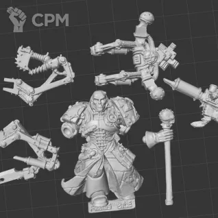 Описание картинки Fabius Bile от White Rhino по цене 399руб | Свободный Рынок Миниатюр - СРМ