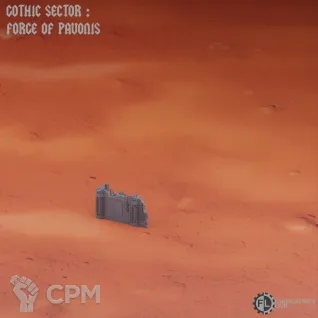 Описание картинки 4 руины - Pavonis campaign - Grimdark Industrial Ruins Set #3 от Кузница Миниатюр по цене 1 200руб | Свободный Рынок Миниатюр - СРМ