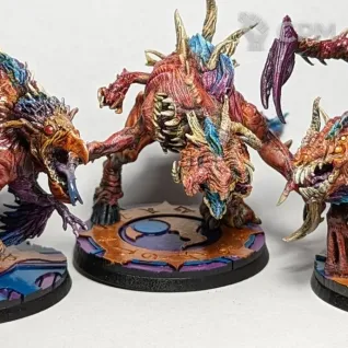 Описание картинки Chaos Tzeentch Spawn от 3Д печать миниатюр по цене 1 746руб | Свободный Рынок Миниатюр - СРМ