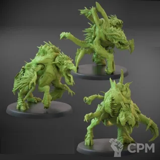 Описание картинки Chaos Tzeentch Spawn от 3Д печать миниатюр по цене 1 746руб | Свободный Рынок Миниатюр - СРМ