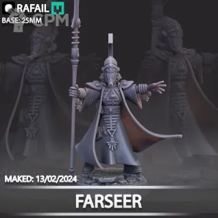 Описание картинки Farseer от Dmitry Sero по цене 350руб | Свободный Рынок Миниатюр - СРМ