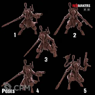 Описание картинки Phantom Reapers от Wardog Workshop по цене 1 000руб | Свободный Рынок Миниатюр - СРМ