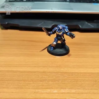 Описание картинки Primaris lieutenant (dark imperium) от Сергиев Илья по цене 550руб | Свободный Рынок Миниатюр - СРМ