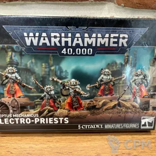 Описание картинки Electro-priests от WarhammerBaby по цене 5 665руб | Свободный Рынок Миниатюр - СРМ