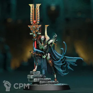 Описание картинки Imotekh The Stormlord. от Shizoface по цене 200руб | Свободный Рынок Миниатюр - СРМ