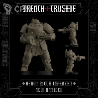 Описание картинки Heavy Mechanised Infantry (MG) от Age of Printmar по цене 216руб | Свободный Рынок Миниатюр - СРМ