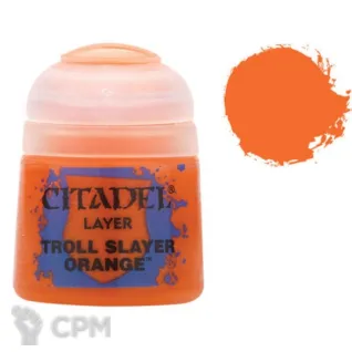 Описание картинки Акриловая краска слоя Citadel: Layer: Troll Slayer Orange 12мл. арт: 22-03 от SectorA13 по цене 66 666руб | Свободный Рынок Миниатюр - СРМ