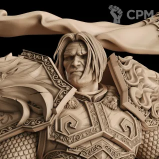 Описание картинки Varian Фигурка (World of Warcraft) от GAS3TXD  по цене 4 700руб | Свободный Рынок Миниатюр - СРМ