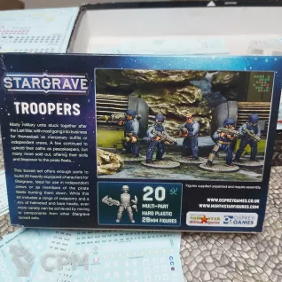 Описание картинки Литник Stargrave Troopers 28mm(5) , пластик, от V130177@mail.ru по цене 770руб | Свободный Рынок Миниатюр - СРМ
