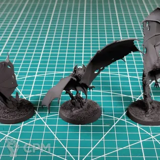 Описание картинки Soulblight Gravelords Fell Bats от Каджит по цене 2 798руб | Свободный Рынок Миниатюр - СРМ