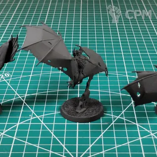 Описание картинки Soulblight Gravelords Fell Bats от Каджит по цене 2 798руб | Свободный Рынок Миниатюр - СРМ