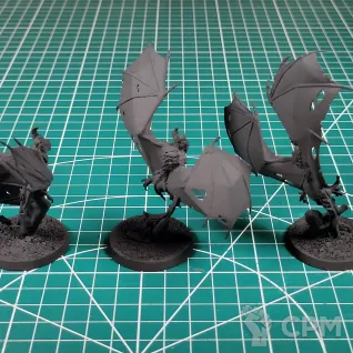 Описание картинки Soulblight Gravelords Fell Bats от Каджит по цене 2 798руб | Свободный Рынок Миниатюр - СРМ