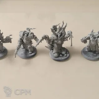 Описание картинки Lord Felthius and the Tainted Cohort от Dalvas по цене 5 000руб | Свободный Рынок Миниатюр - СРМ