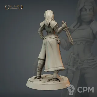 Описание картинки Female Bandit 03 от PocketSized Prints по цене 190руб | Свободный Рынок Миниатюр - СРМ