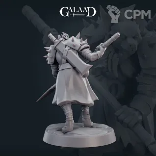 Описание картинки Female Gnoll 01 от PocketSized Prints по цене 190руб | Свободный Рынок Миниатюр - СРМ