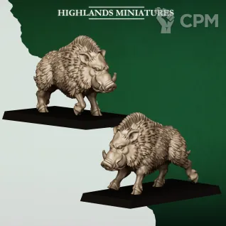 Описание картинки FERAL ANIMALS AND BEASTAMERS от Manufactorum76 по цене 2 150руб | Свободный Рынок Миниатюр - СРМ