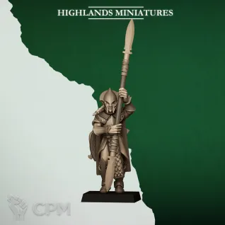 Описание картинки Feral Spearmen от Manufactorum76 по цене 1 440руб | Свободный Рынок Миниатюр - СРМ